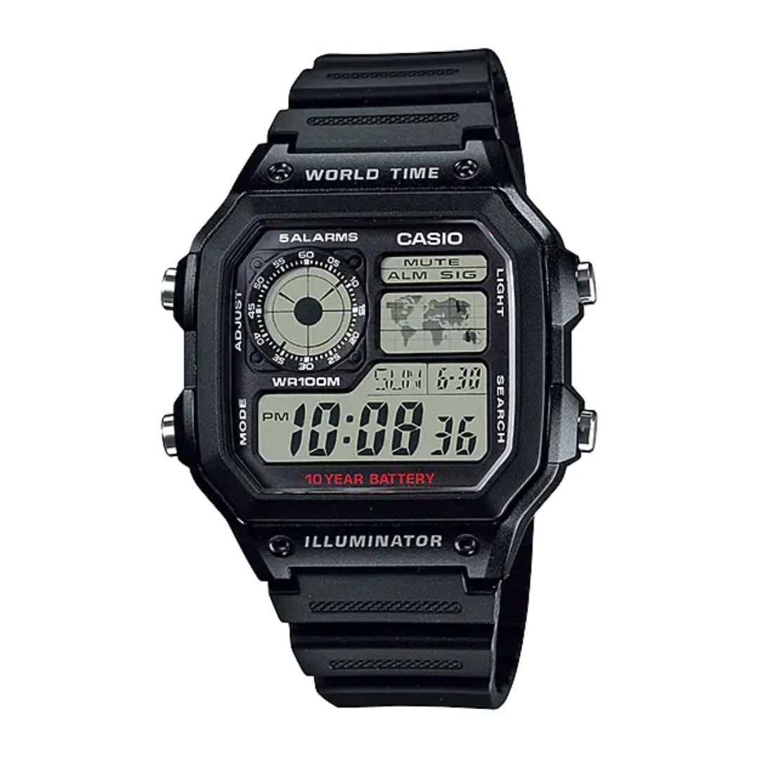 Casio AE-1200WH-1AVEF rannekello