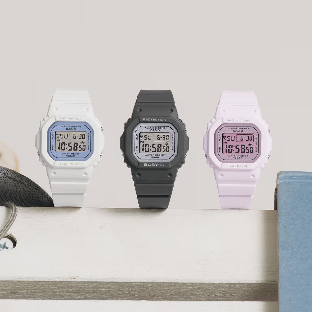 Casio Baby-G BGD-565SC-4BER rannekello, vaaleanpunainen