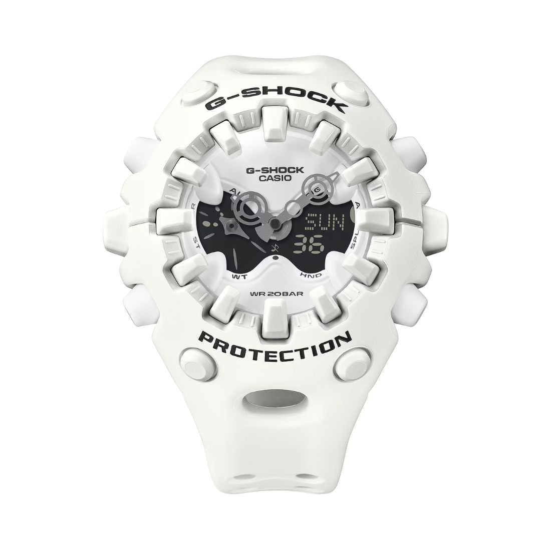Casio G-Shock GA-V01-7AER valkoinen miesten rannekello