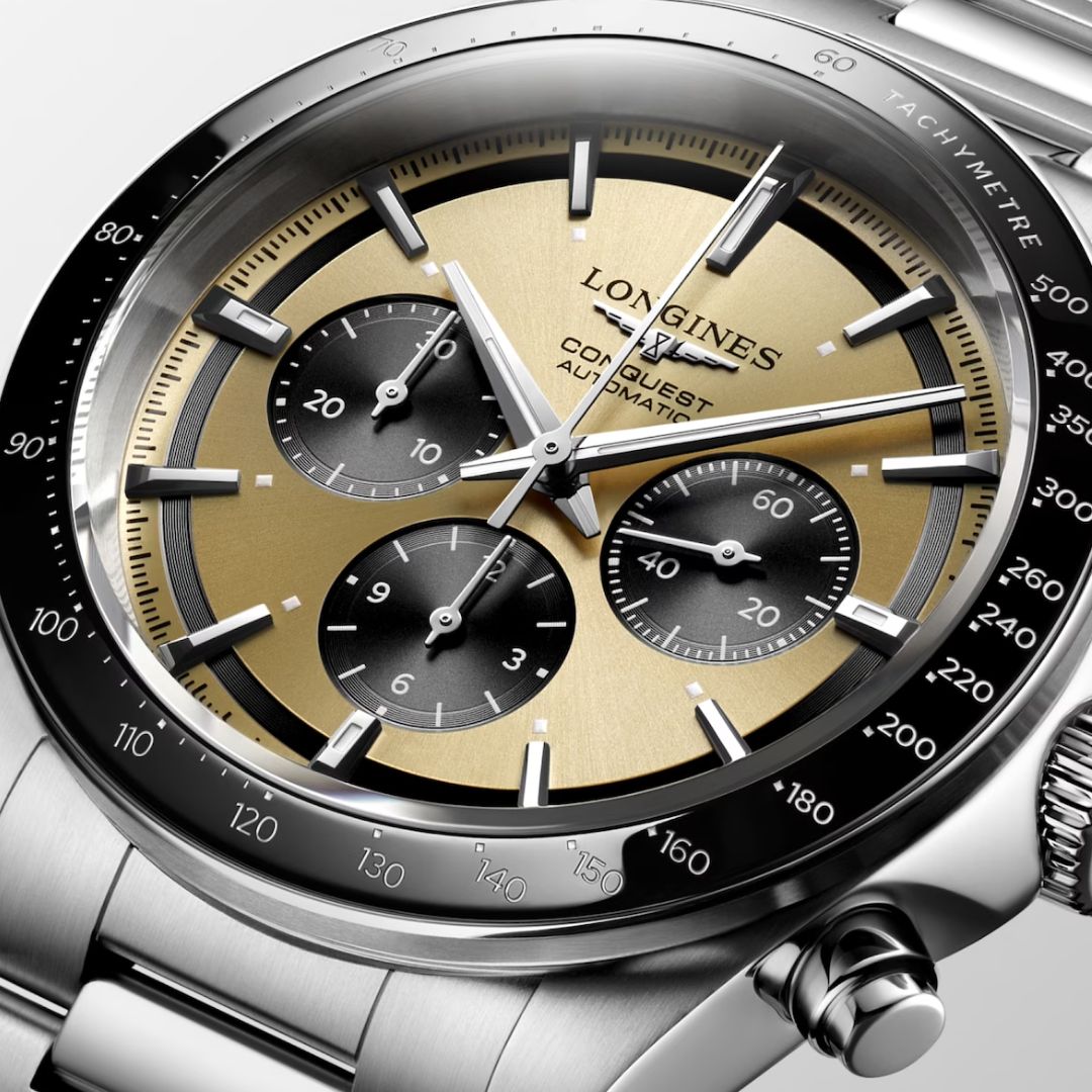 Longines Conquest Chronograph rannekello L38354326