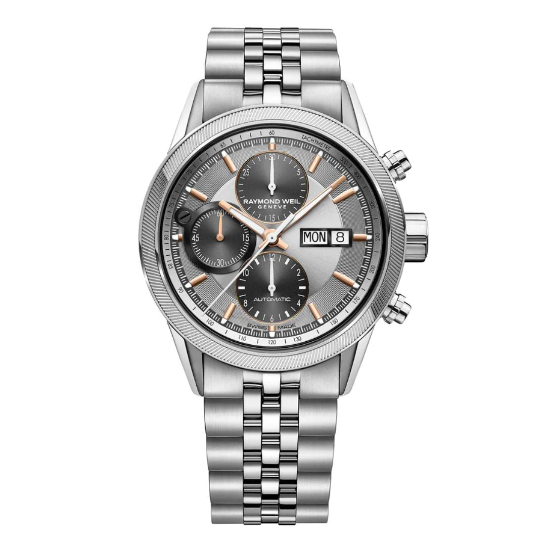 Raymond Weil Freelancer Chronograph, 7731-ST2-65655 rannekello