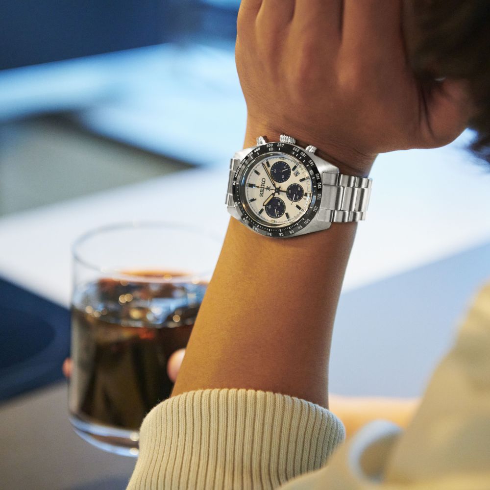 Seiko Prospex Speedtimer Solar Chronograph SSC813P1 rannekello