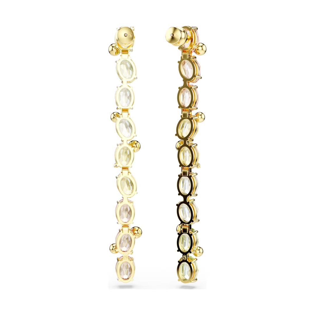 Swarovski Gema korvakorut, keltakullanväri ja eriväriset kristallit, 5705809
