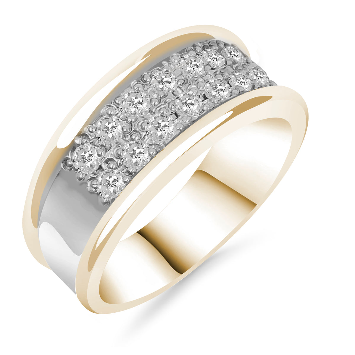 Silván timanttisormus 0,42ct, 14K kultakultaa, Silván timanttikorut - Silván - Laatukoru