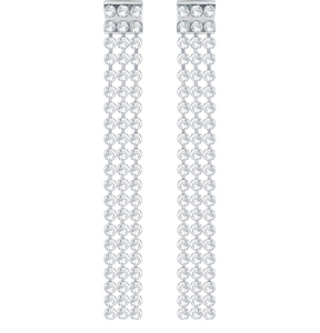 Swarovski pitkät Fit korvakorut, kirkas - Swarovski - Laatukoru