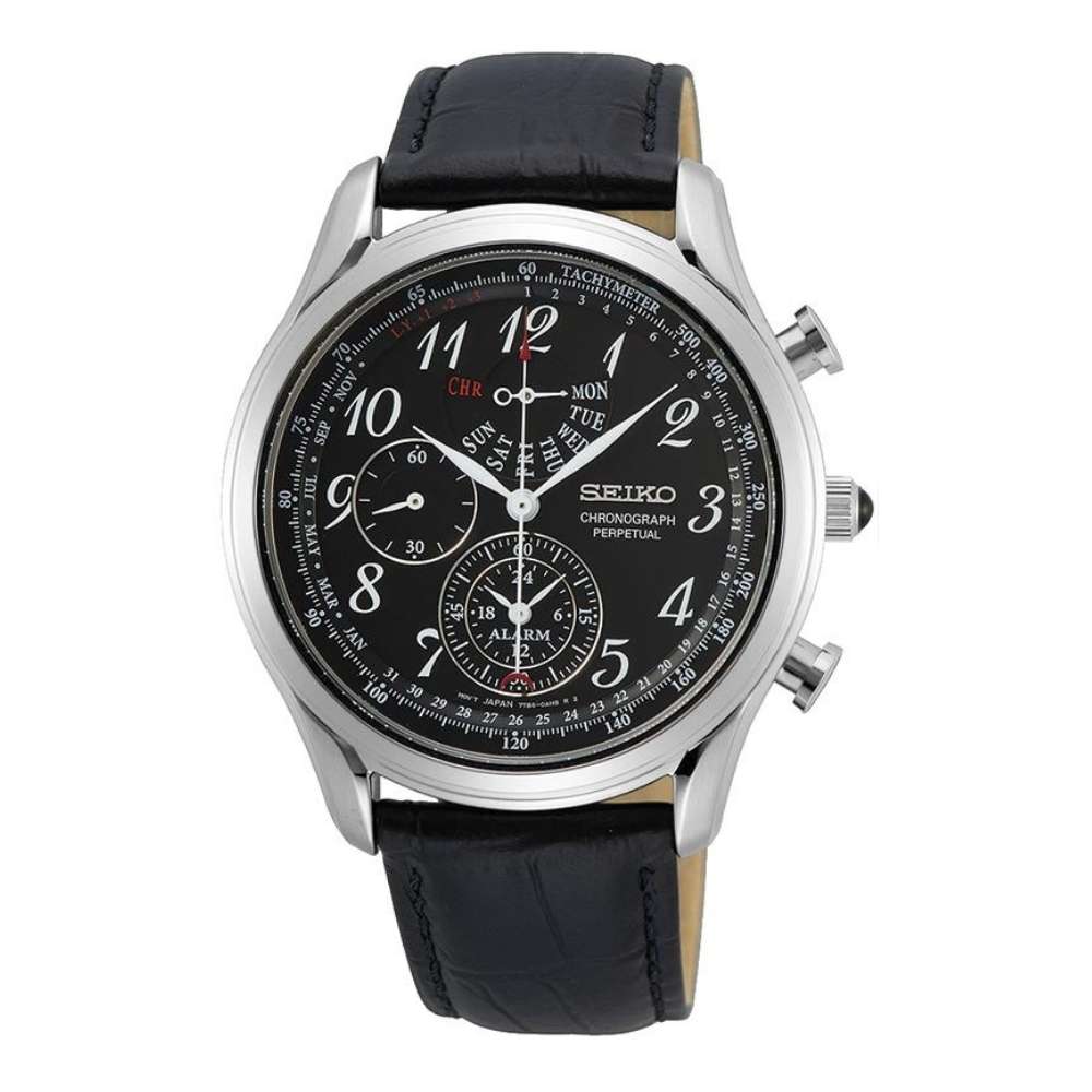 Seiko Perpetual Chronograph SPC255P1 rannekello - Seiko - Laatukoru