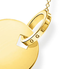 Thomas Sabo Together Coin rannekoru, keltakullattu - Thomas Sabo - Laatukoru
