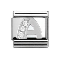 Nomination Classic irtopala, SilverShine -kirjain A-Z - Nomination - Laatukoru