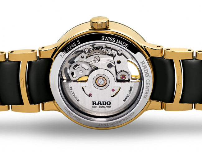 Rado Centrix Automatic Diamonds Open Heart R30246712, naisten rannekello - Rado - Laatukoru