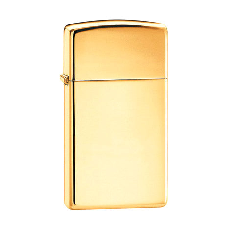 Zippo Slim-sytytin, kiiltävä messinki - Zippo - Laatukoru