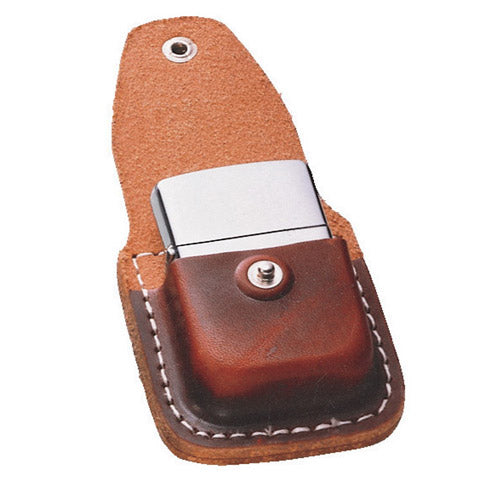Zippo vyökotelo sytyttimelle, ruskea nahka - Zippo - Laatukoru